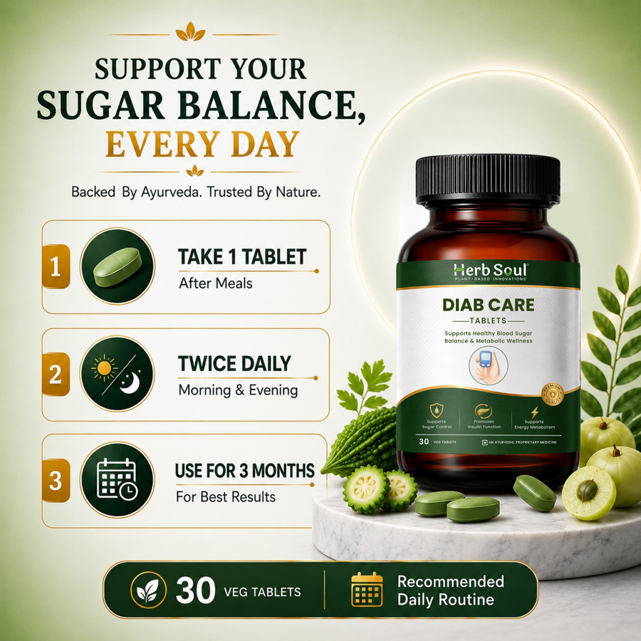Herb Soul Diab Care Tablet quality and safety certifications