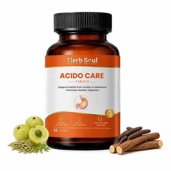 Acido Care Tablet — Natural Relief from Acidity, Heartburn & Indigestion