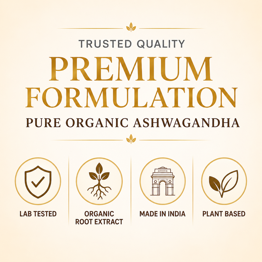 Ashwagandha Tablet — Stress Relief, Better Sleep & Daily Energy