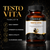Testo Vita Tablets benefits for men's vitality and stamina