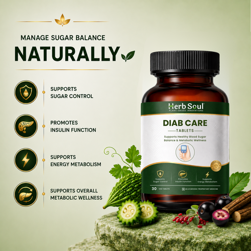 Diab Care Tablet benefits for blood sugar and metabolic wellness