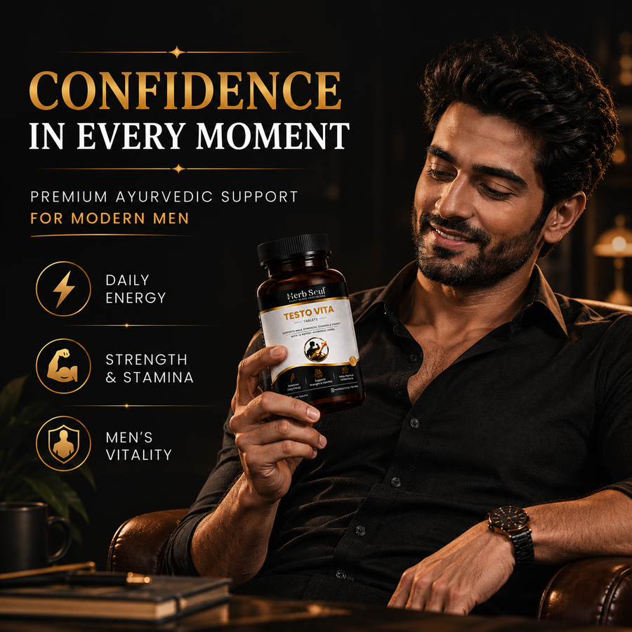 Testo Vita Tablets plant-based ingredients for men's wellness