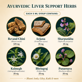 Liver Care Syrup plant-based herbs and ingredients