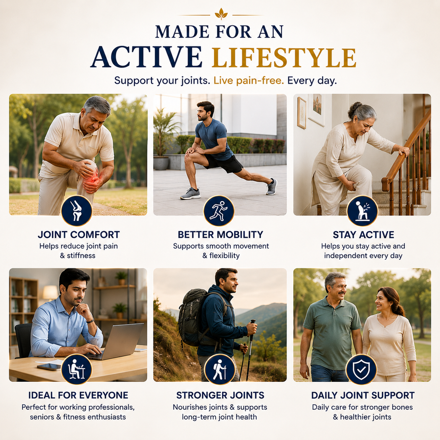 Joint Care Tablet plant-based ingredients for bone and cartilage health