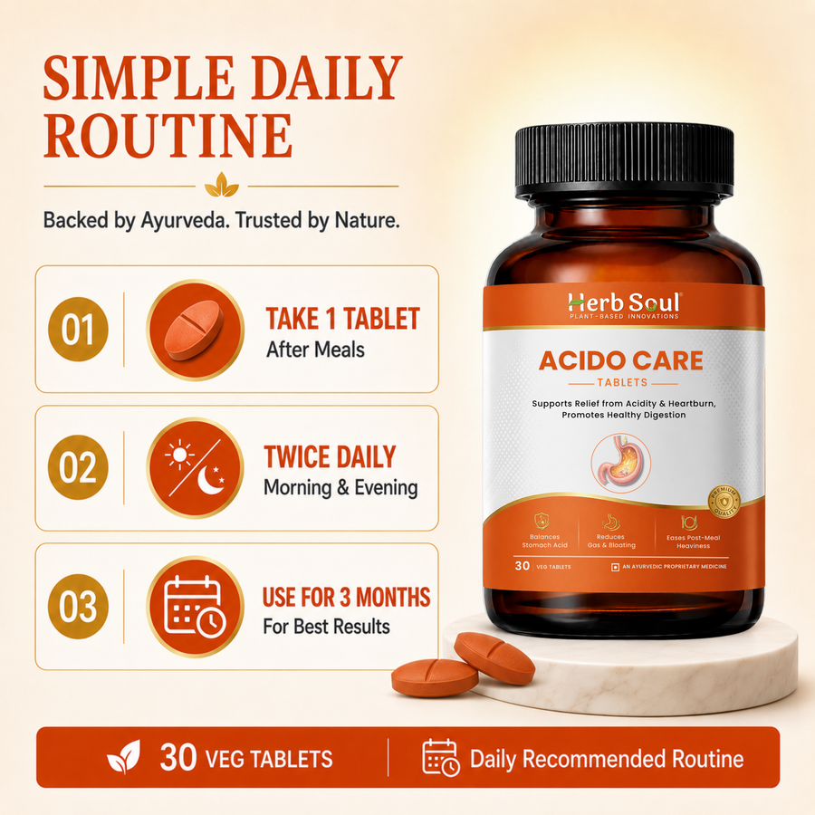 Customer reviews for Herb Soul Acido Care Tablet