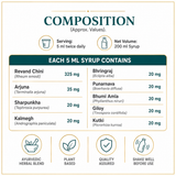 Herb Soul Liver Care Syrup packaging and bottle size
