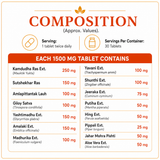 Herb Soul Acido Care Tablet packaging and pack sizes