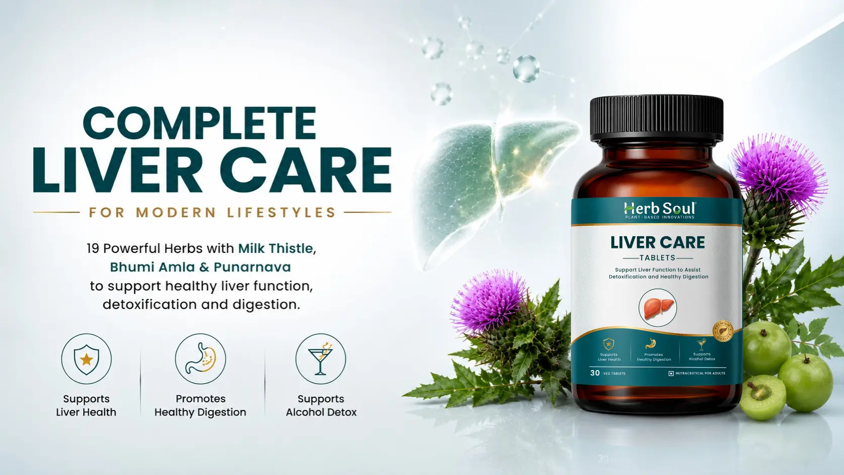 Complete liver care tablets