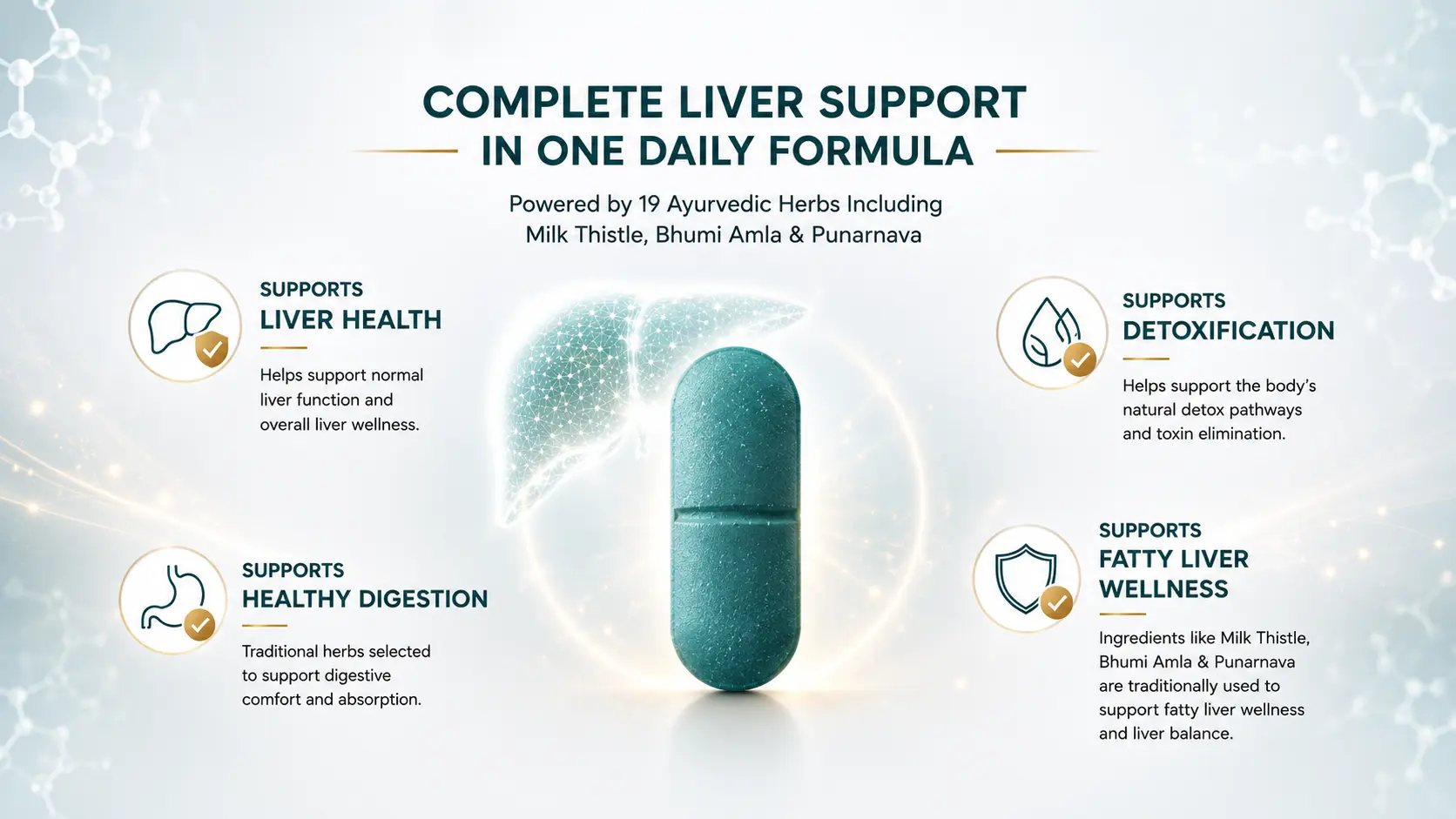 Complete liver support formula