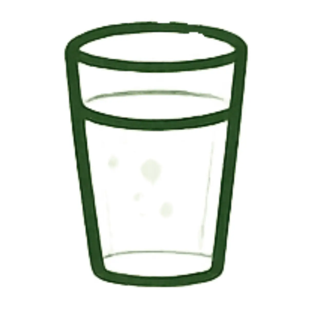 Water glass icon