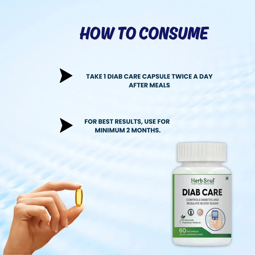 Diab Care Capsule Dosage