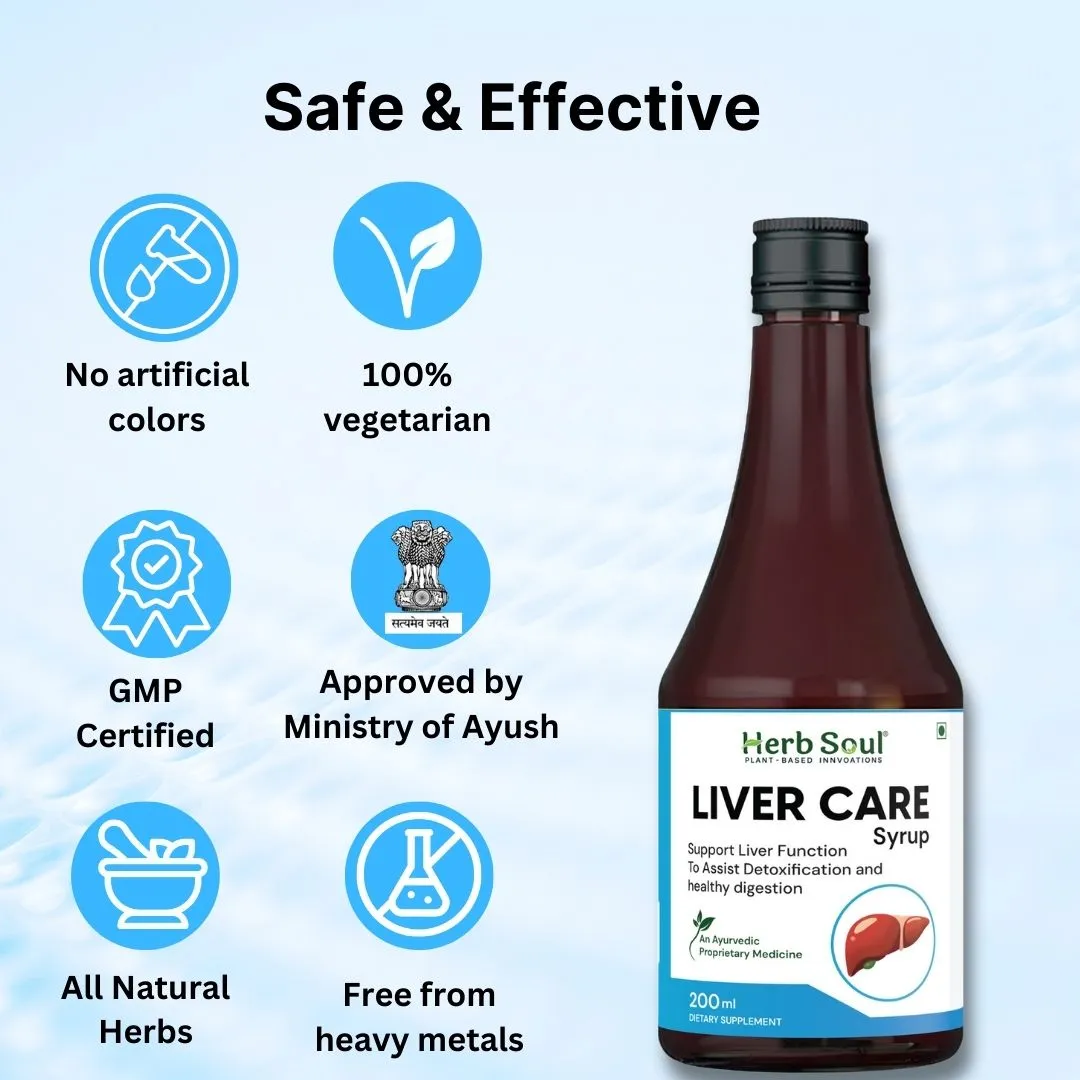 Liver Care Syrup Features