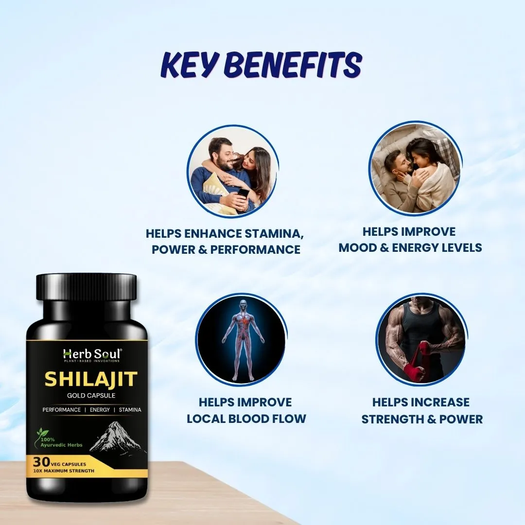 Shilajit Gold Capsule Benefits