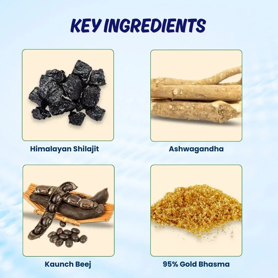 Shilajit Gold Capsule Ingredients